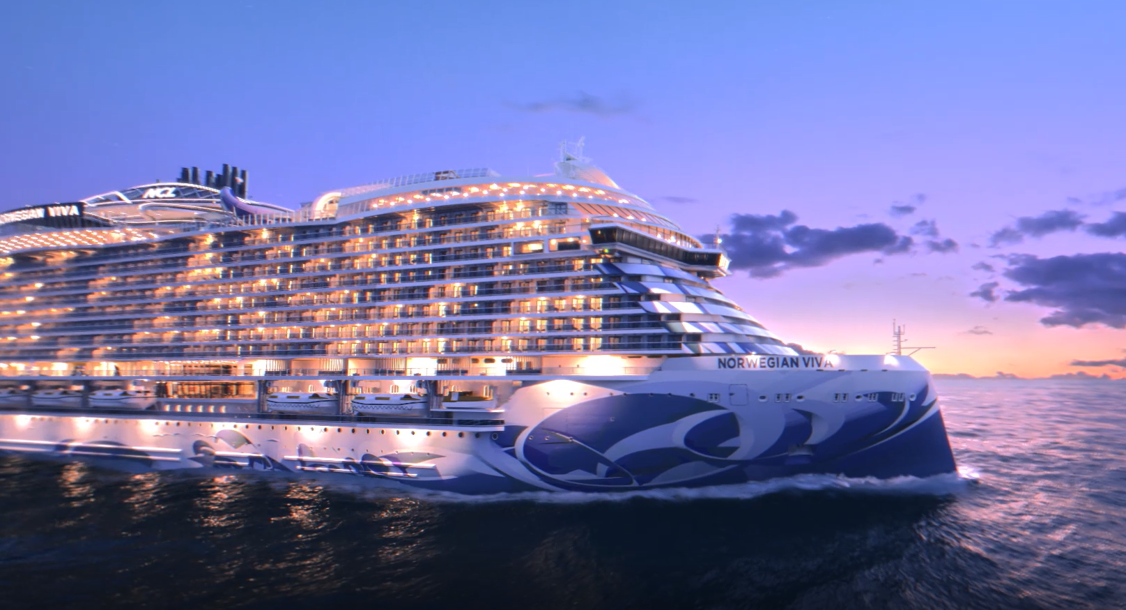  Norwegian Cruise Line apresenta seu novo navio Viva que estreia em 2023