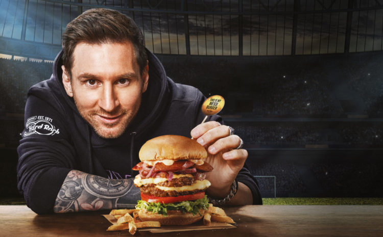  Messi é o novo embaixador do Hard Rock Cafe