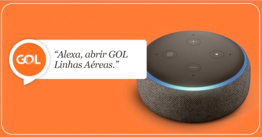  Gol anuncia integração com Alexa, inteligência artificial da Amazon