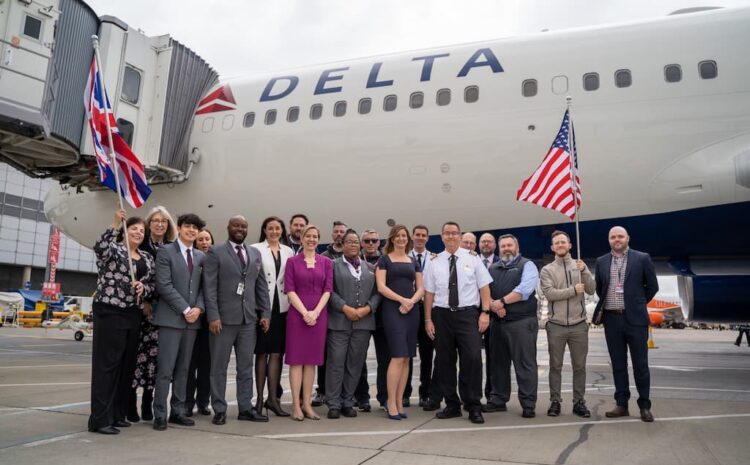 Delta retorna com o serviço entre Londres-Gatwick e Nova York-JFK