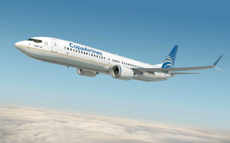 Copa Airlines retoma operações com Boeing 737 MAX9