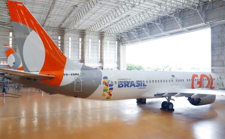  GOL homenageia o Pará com pintura de aeronave